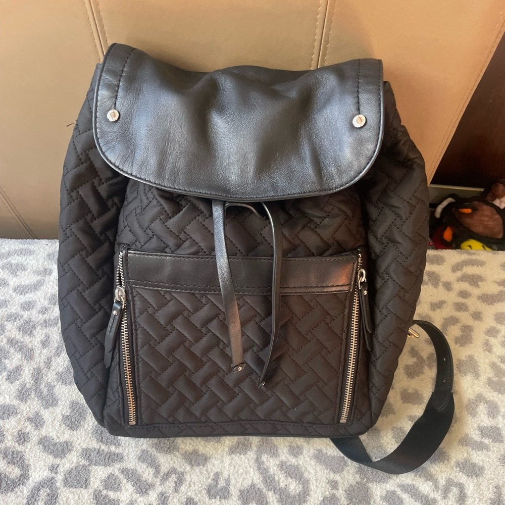 Kenneth Cole Quilted Nylon Backpack